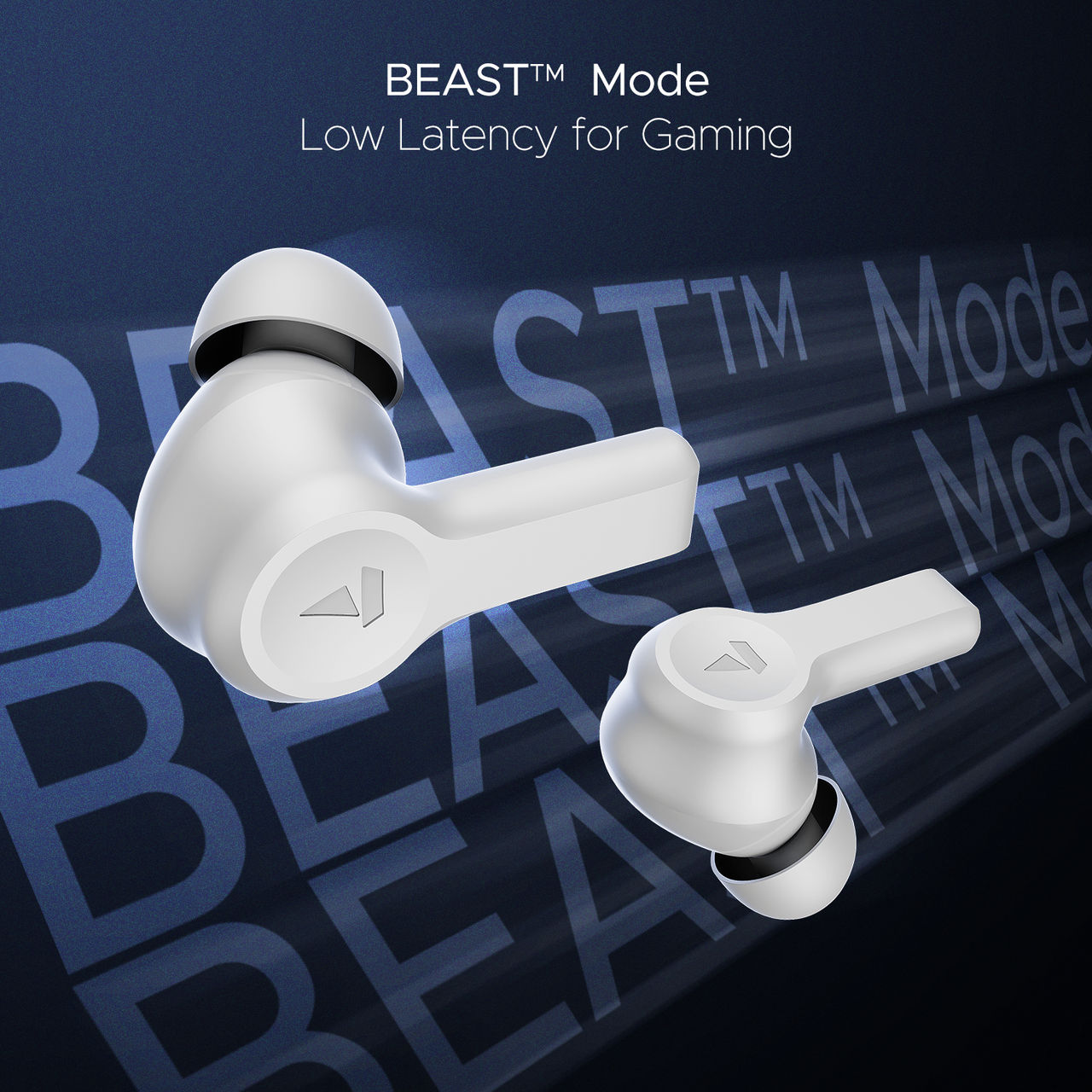 boAt Nirvana Lucid Tws Earbuds W/ Smart Features, Anc, 60hrs Playback, Beast Mode(Zinc White)