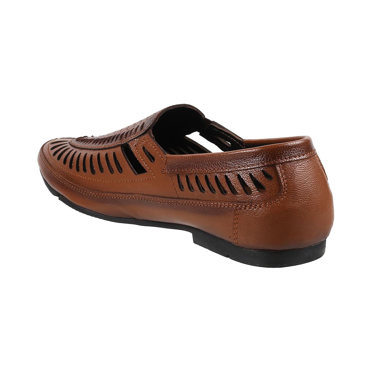 Mochi Men Tan Color Mojaris - Ethnic | Size UK 6 | 18-244