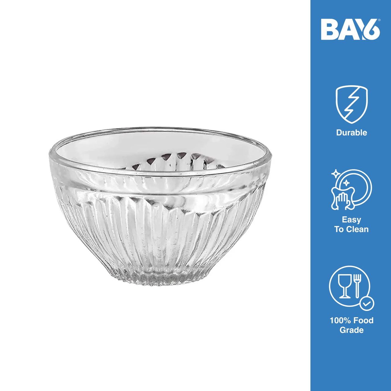 BAY6 Delight Glass Bowl Set- (6pc)