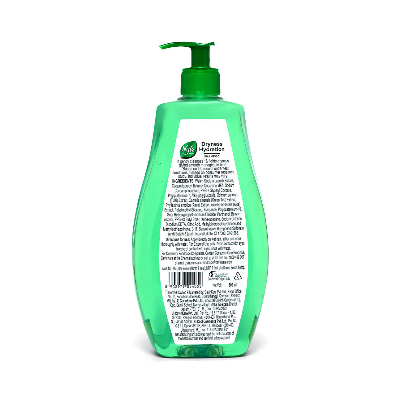 Nyle Naturals Silky And Smooth Anti Hairfall Shampoo With Goodness Of Tulsi And Amla