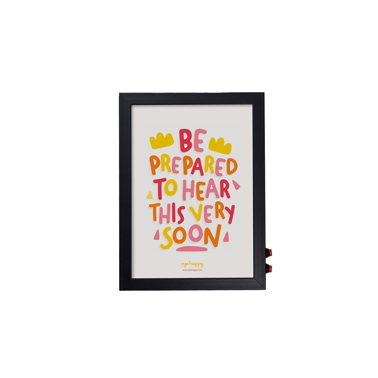 Happy Mail Custom Voice Frame For New Parents