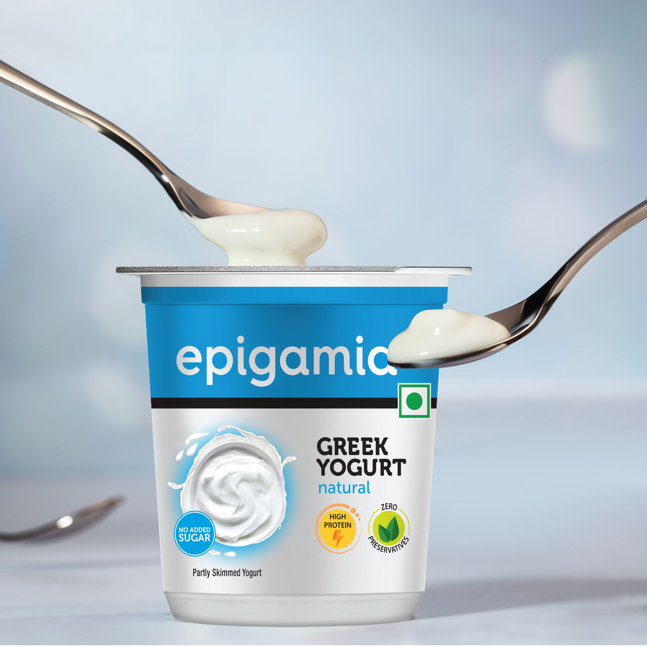 Epigamia Greek Yogurt- Natural 400 g Combo