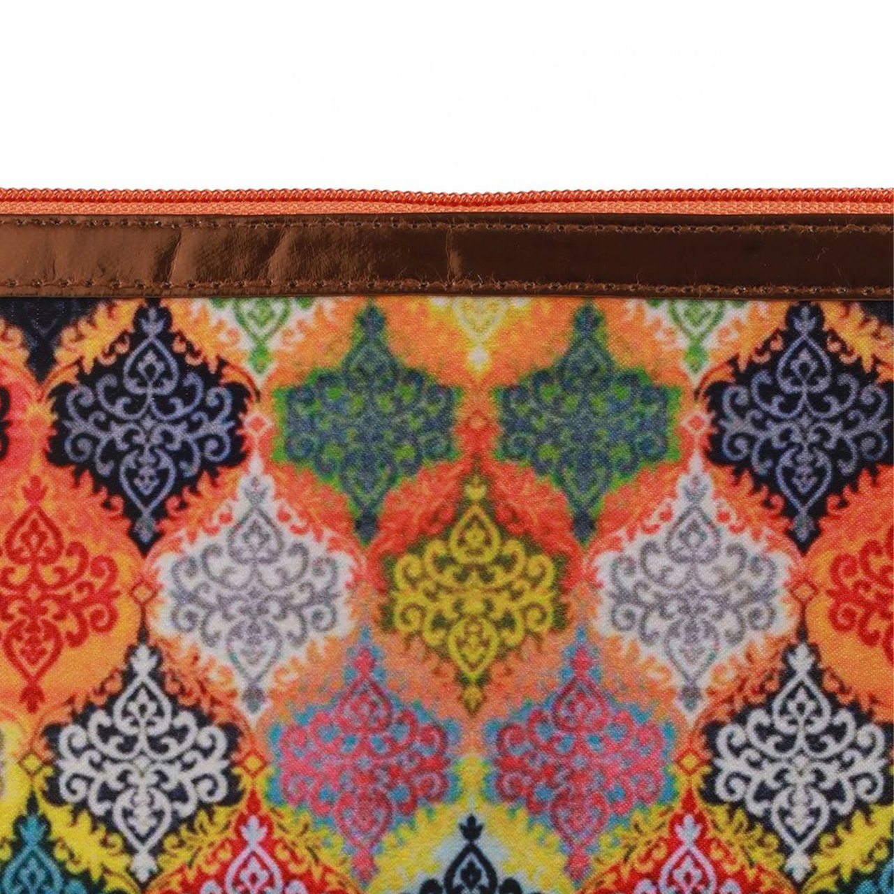 Priyaasi Women's Fabric Zipper Pouch | Multicolour - One Size