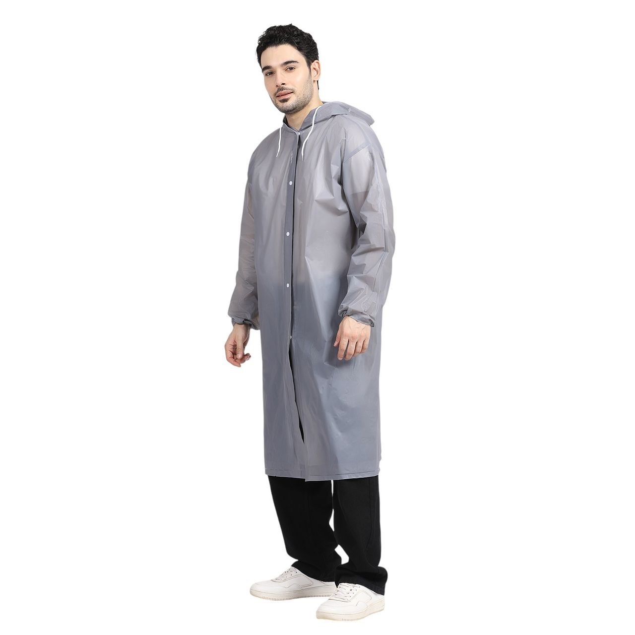 Citizen EVA Raincoat Poncho - Grey-CP04
