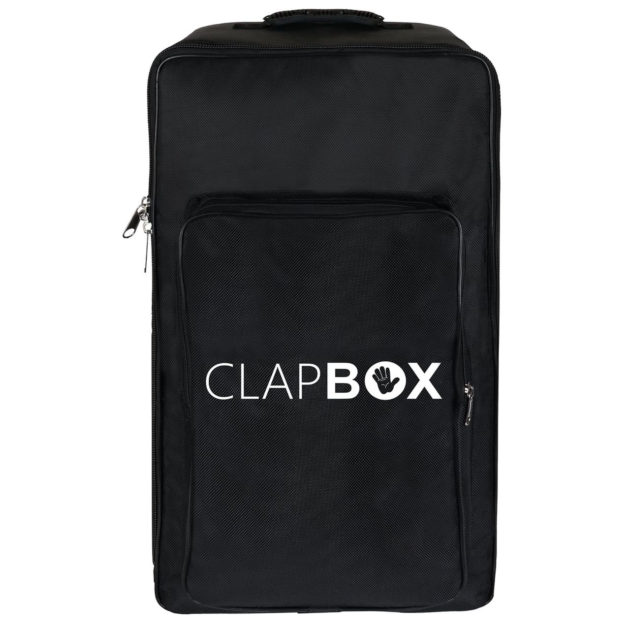 Clapbox Cajon Bag With Carry Handle, Shoulder Straps - Universal Size, Single Pocket (Black)