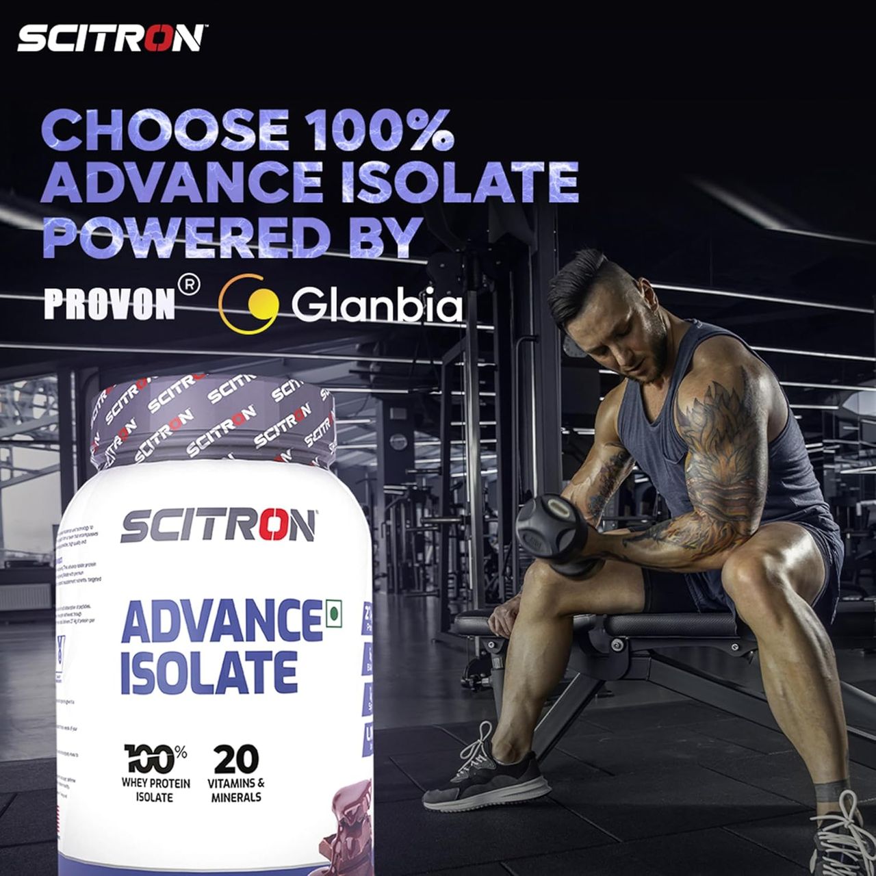 Scitron Advance Isolate Choco Fantasy (28.5 Servings)