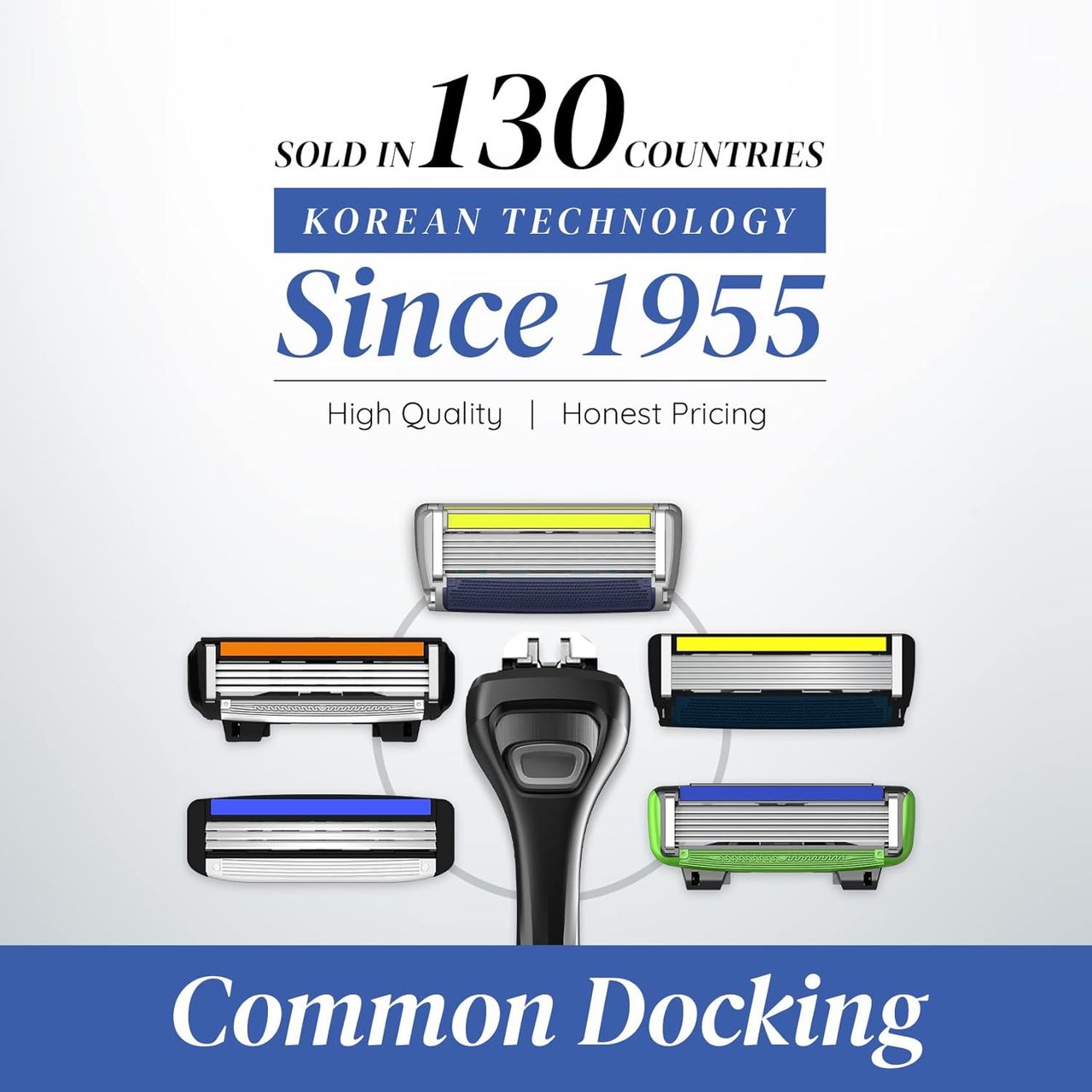 Letsshave Pro 3 Cartridges With Hollow Guard Bar For Men