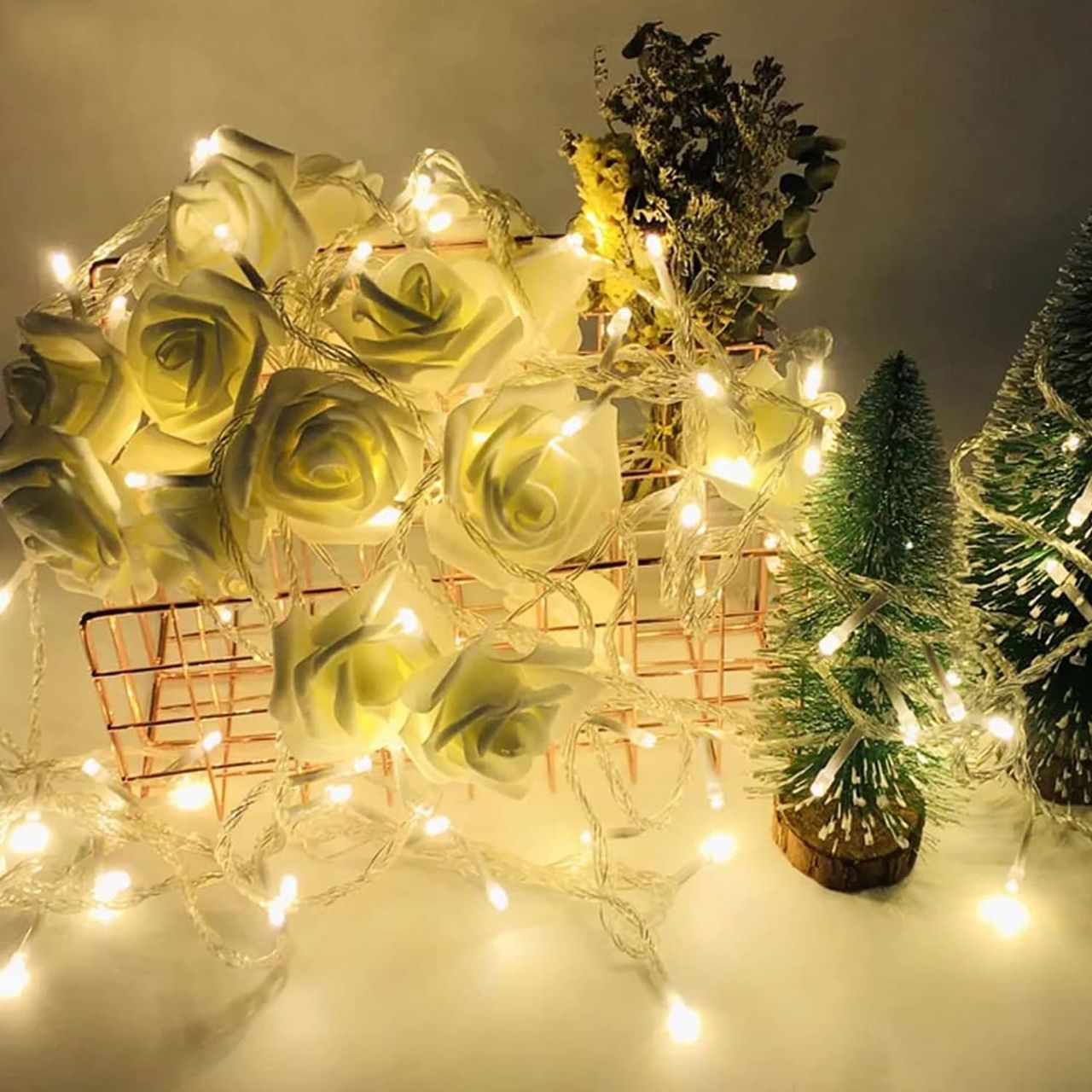 Elongated LED String Light - Warm White | Energy Efficient
