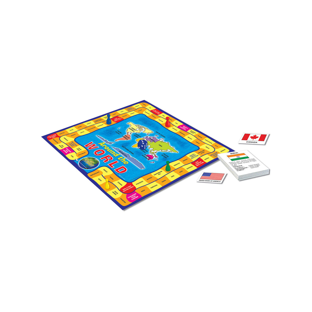 Frank Around The World - A Quiz-Based Entertaining And Educative Game About The World