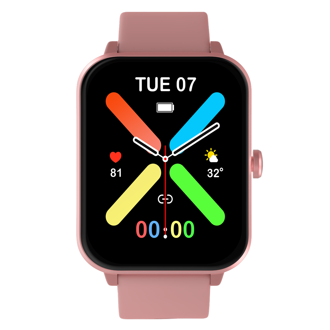 Fire-Boltt Ninja Calling Pro Plus Smartwatch | 1.83" Display | BT Calling | Women's Edition - Pink