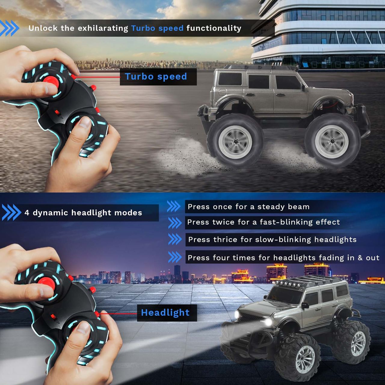 Frendo Off Roader Monster Rc Car - For Grey