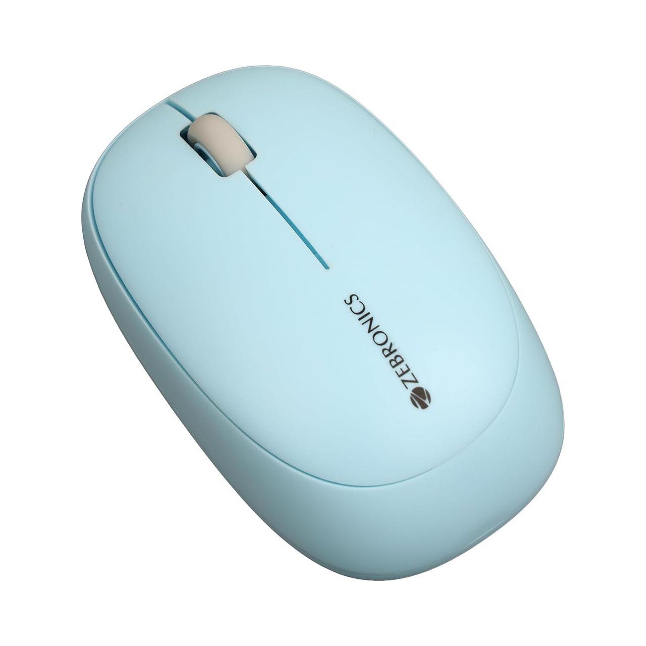 Zebronics Companion 104 2.4Ghz Wireless Keyboard & Mouse Combo, 100 Keys (Blue)