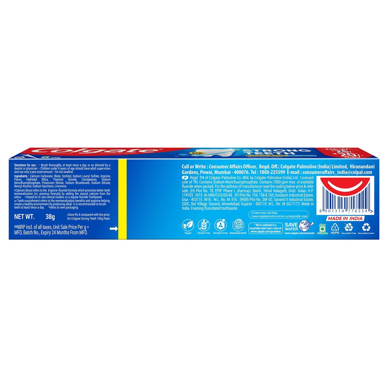 Colgate Strong Teeth Anticavity Toothpaste