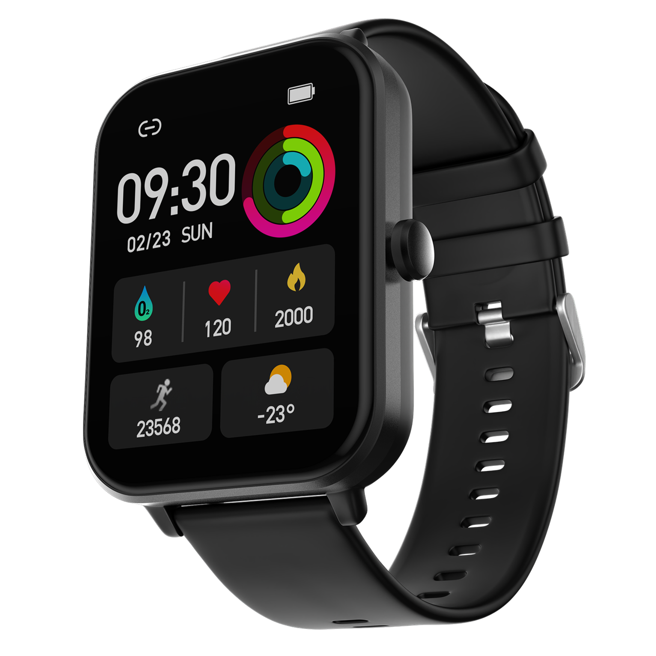Fire-Boltt Ninja Calling Pro Plus Smartwatch | 1.83" Display | BT Calling - Black