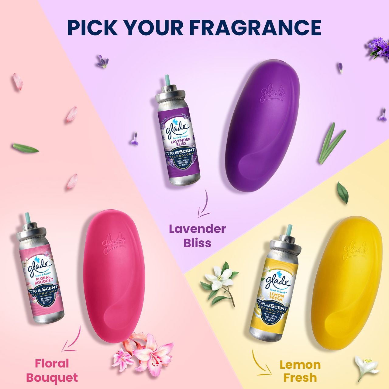 Glade Lavender Touch & Fresh Refill