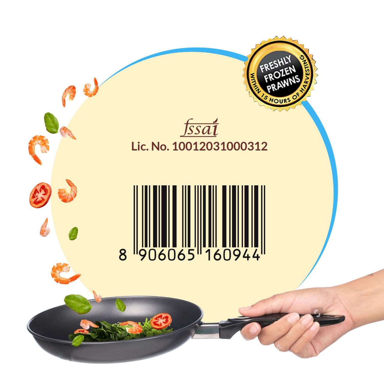ITC Master Chef Medium Prawns Peeled & Deveined 200 g Combo