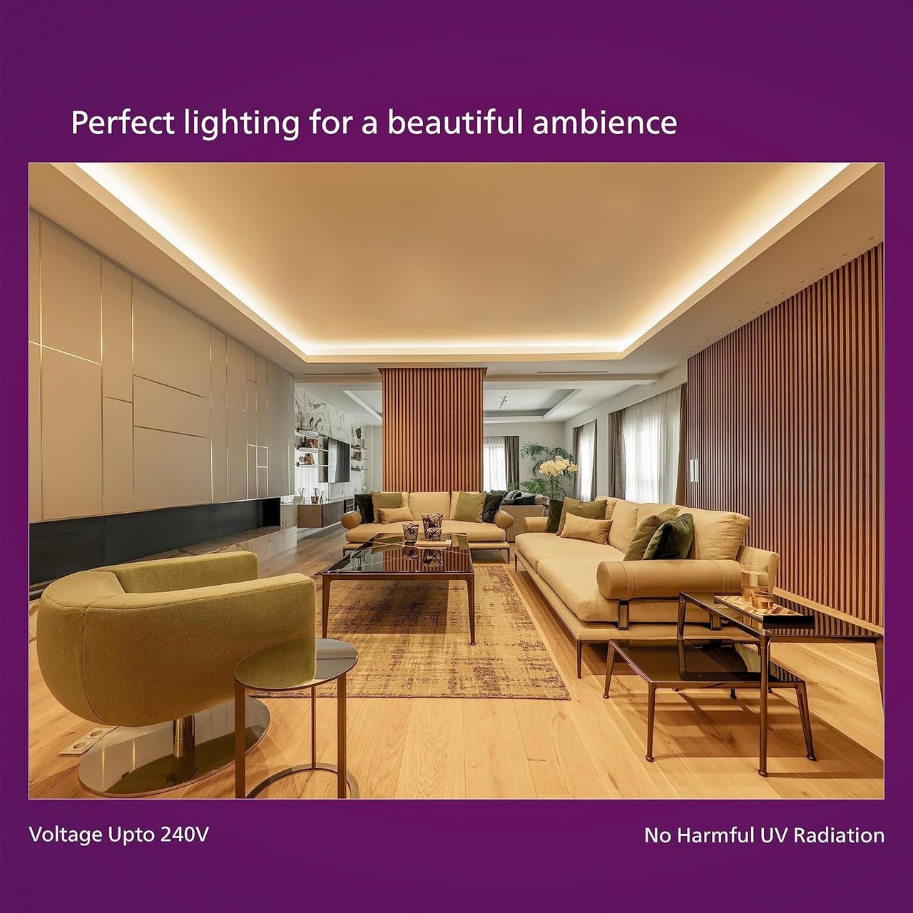 Philips Led Strip Light 25W 60 Led Ww Without Driver