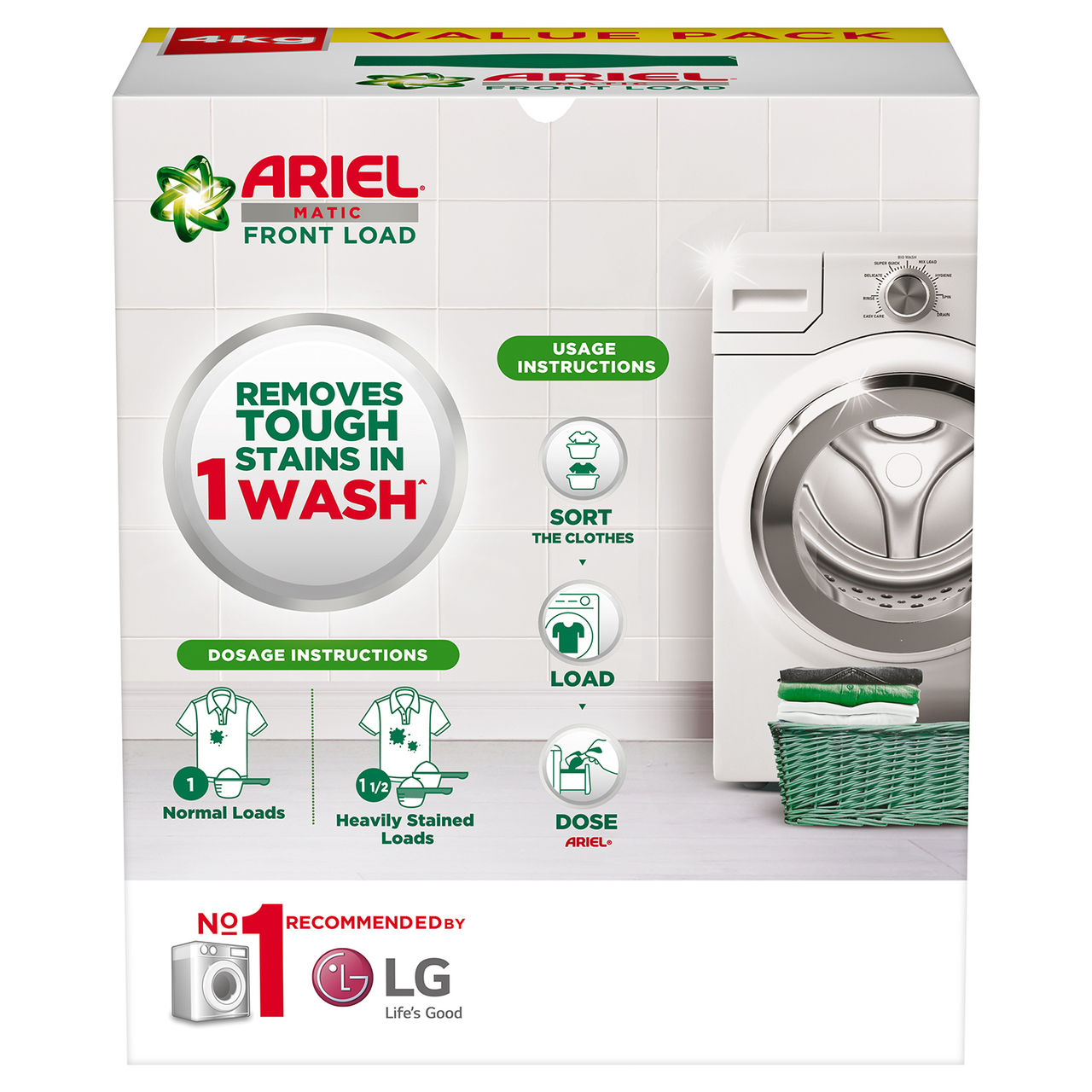 Ariel Matic Front Load Detergent Powder