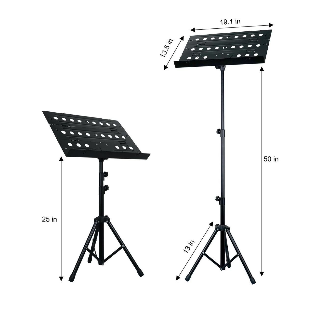 Kadence Nk09f Notation Stand with Foldable Music Sheet Holder and Travel Pouch | K-NSTD-NK09F