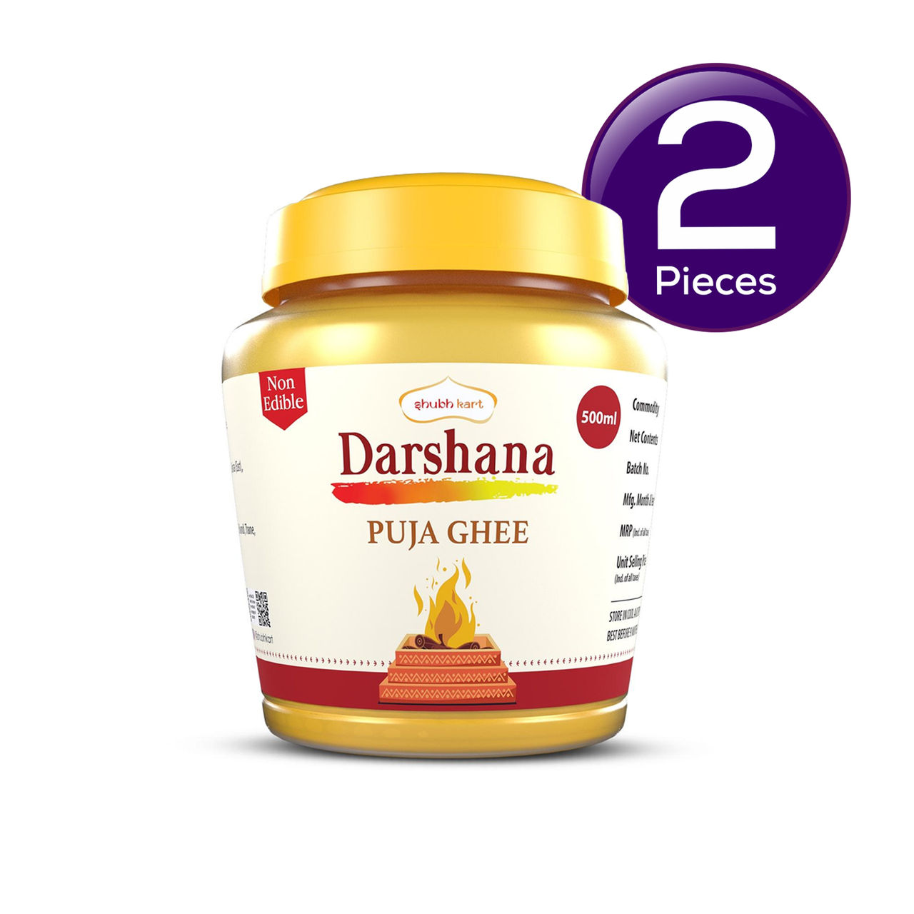 Shubhkart Darshana Puja Ghee 500 ml Combo
