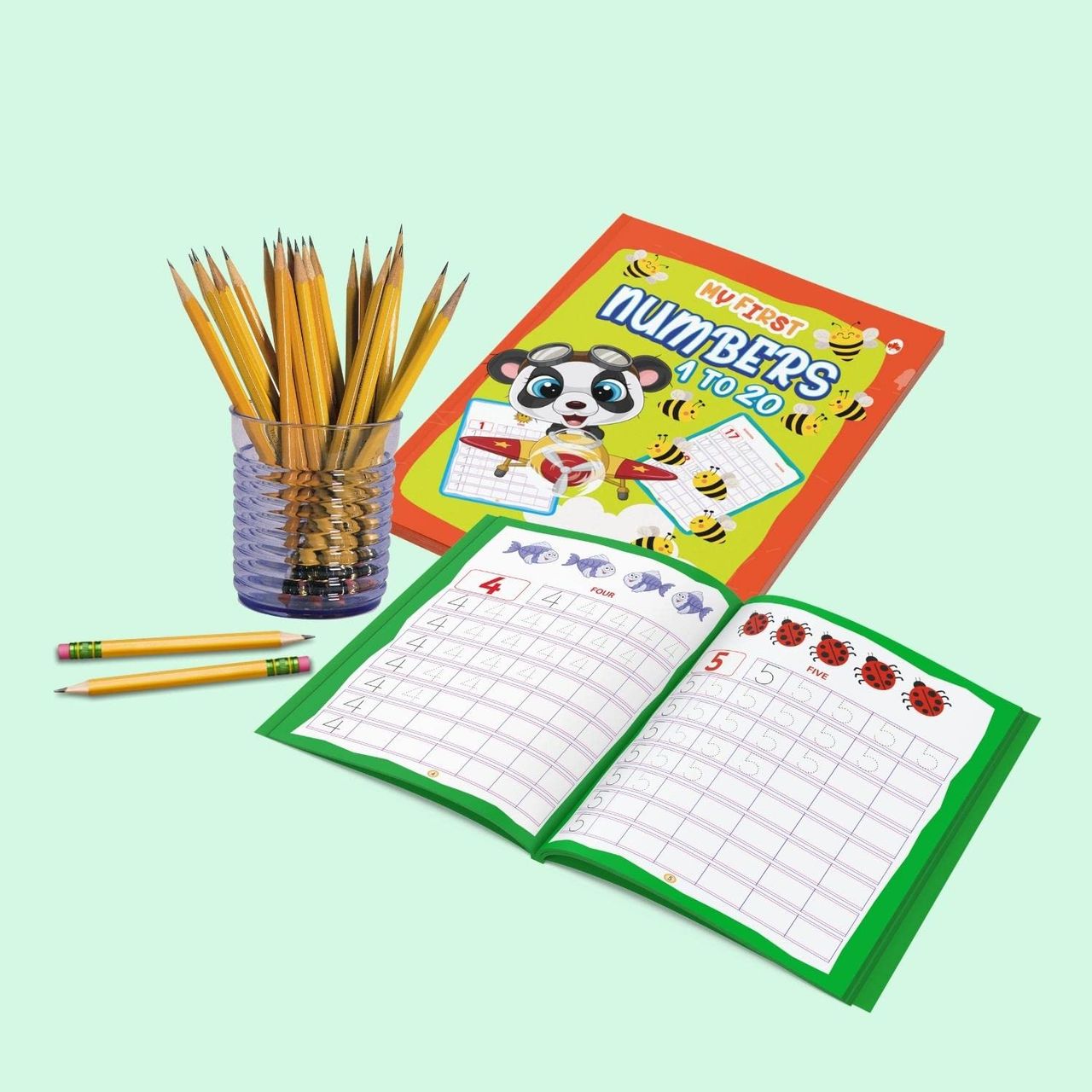 Writing Practice Books for Kids (Set of 4 Books) - Learn and Practice