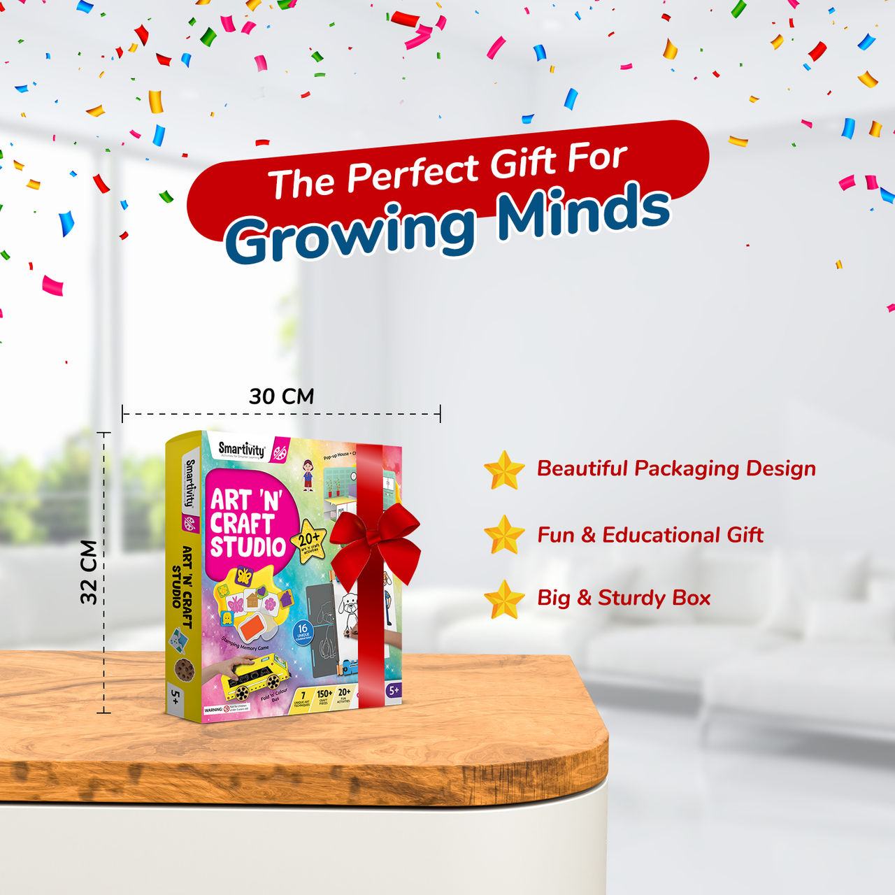 Smartivity Science Experiment Kit for 4 to 8-Year-Old Kids, 50+ Magical Science Experiments