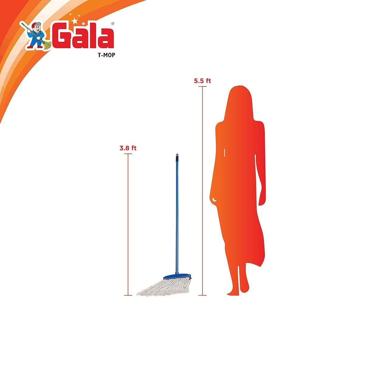 Gala T-Mop Floor Cleaning Cotton Mop