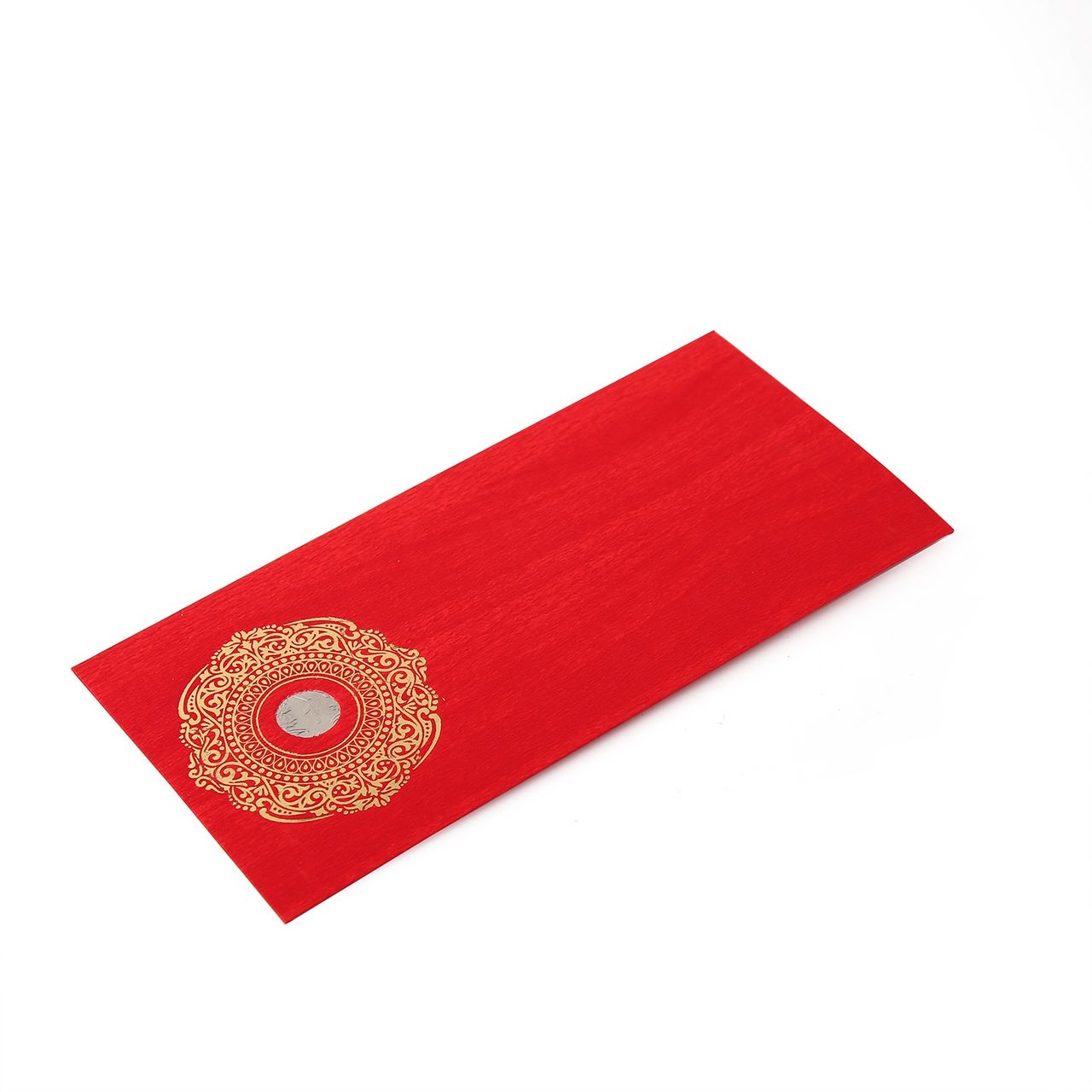 Picfest Shagun Envelope Red With Coin Pack Of 10
