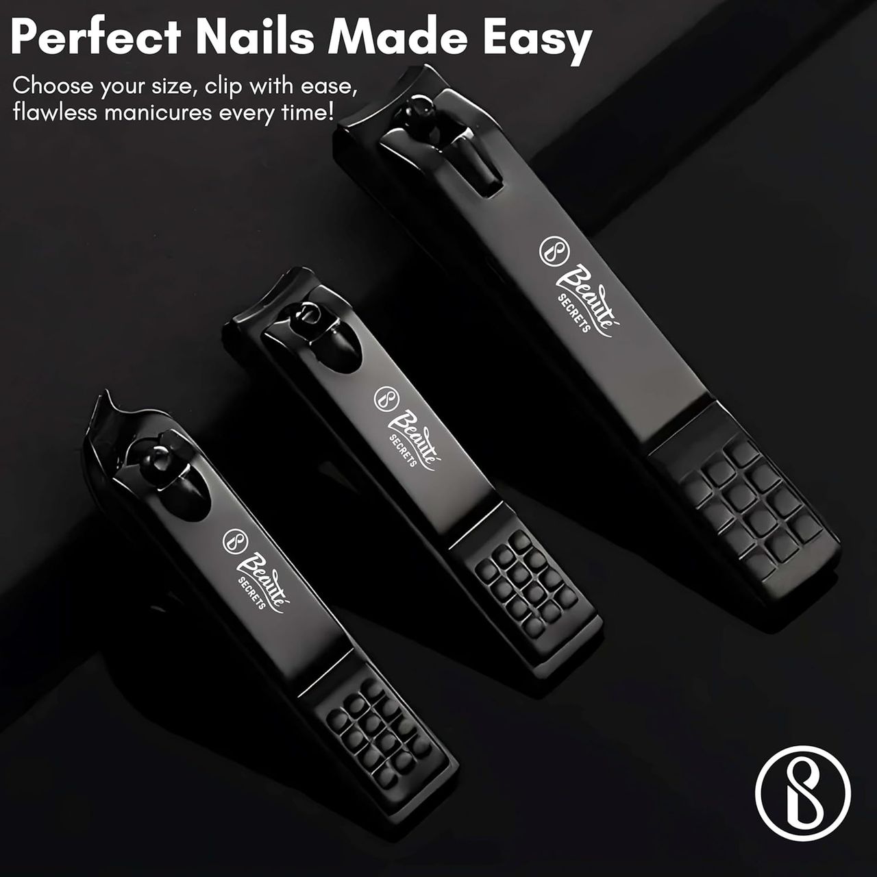 Beaute Secrets Nail Cutter Clipper Set Sharp Sturdy Toenail Clipper Unisex
