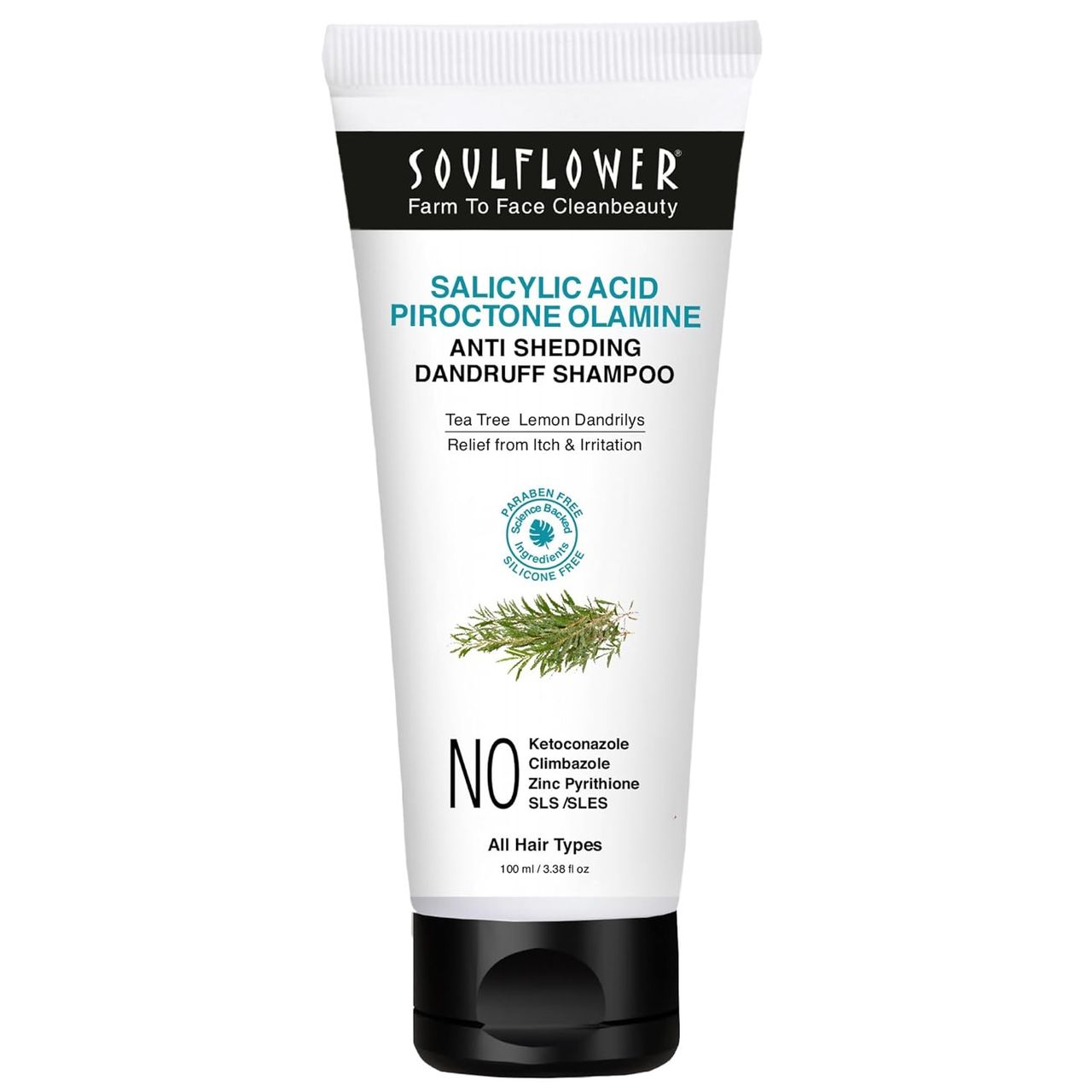 Soulflower Anti Shedding Dandruff Shampoo