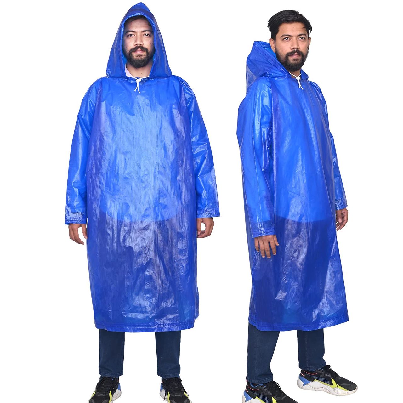 Fendo Reusable Free Size Blue Poncho