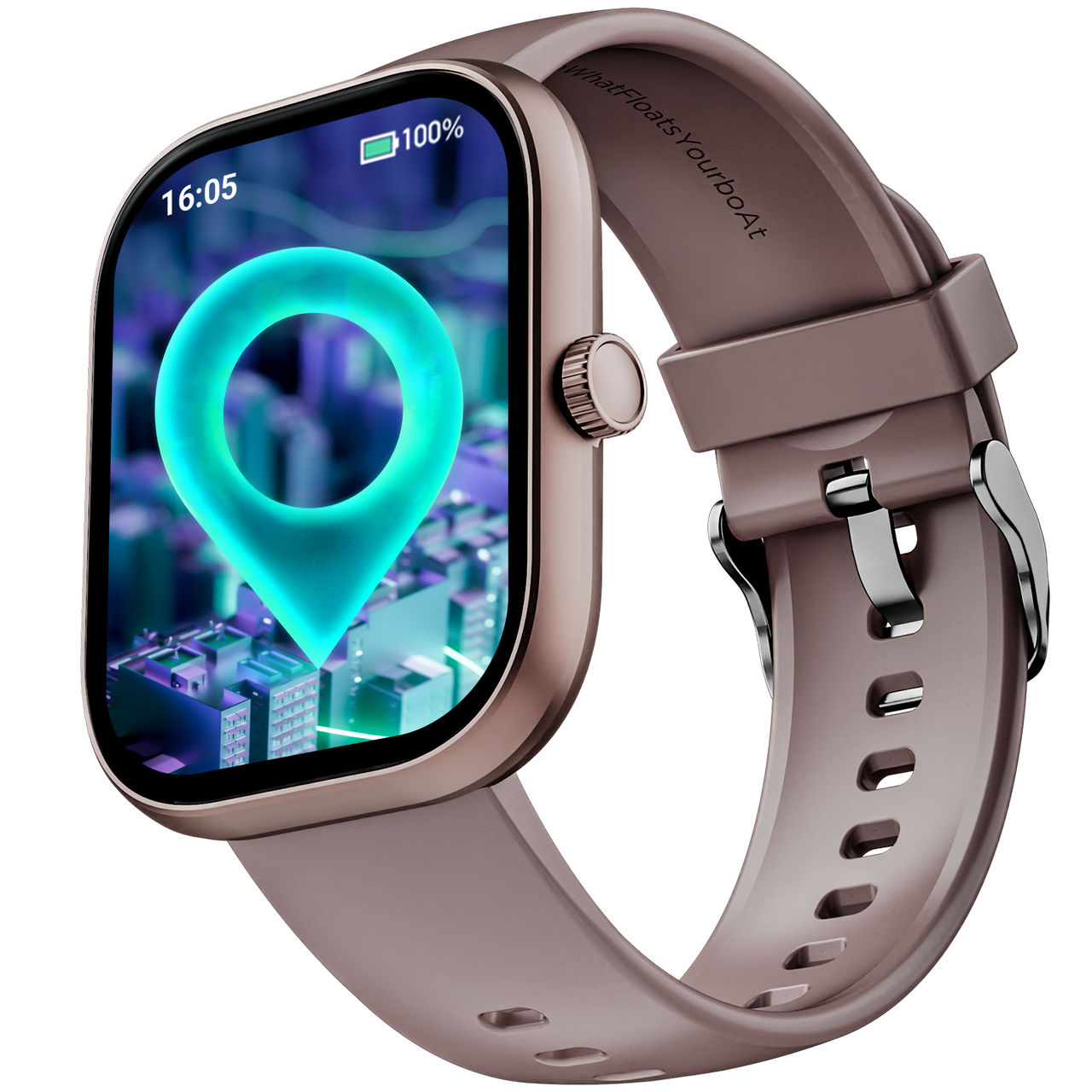 boAt Wave Sigma 3 Smart Smartwatch | 2.01" Display | Women's Edition | BT Calling - Rustic Rose