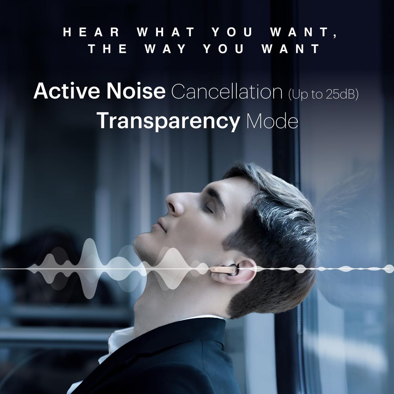 Noise Buds Vs104 Max Bluetooth Earbuds (ANC (Upto 25dB)