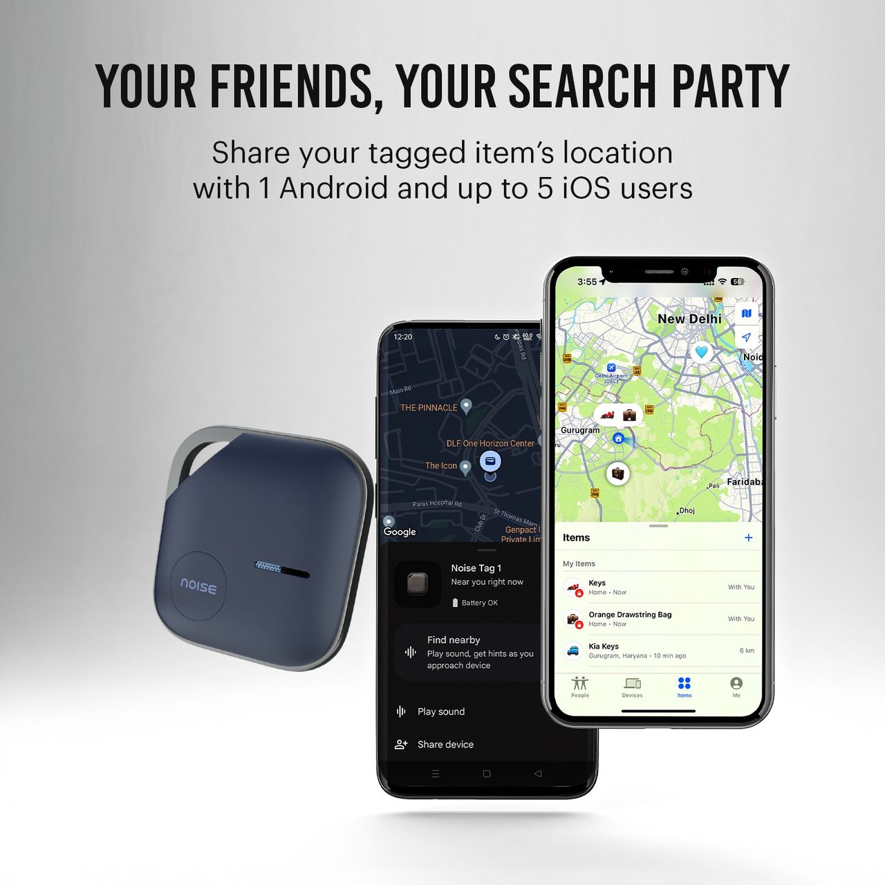Noise Tag 1 Smart Tracker | Charcoal