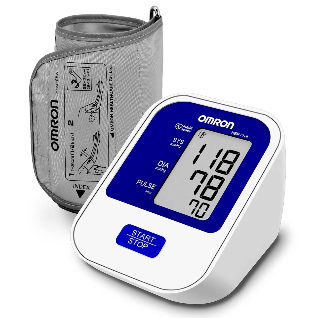 Omron Automatic Blood Pressure Monitor (Hem-7124)