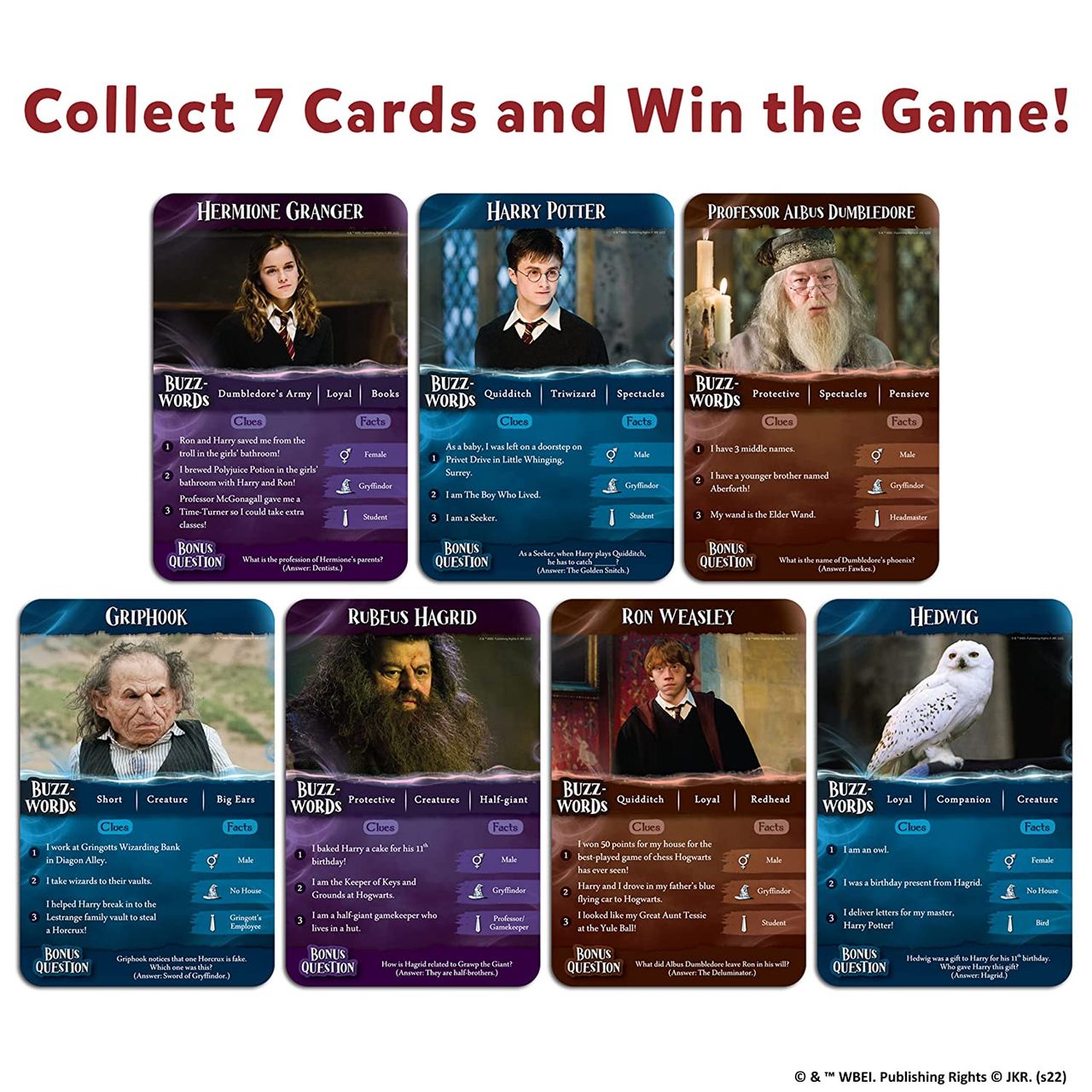 Skillmatics Guess In 10 Harry Potter Card Game
