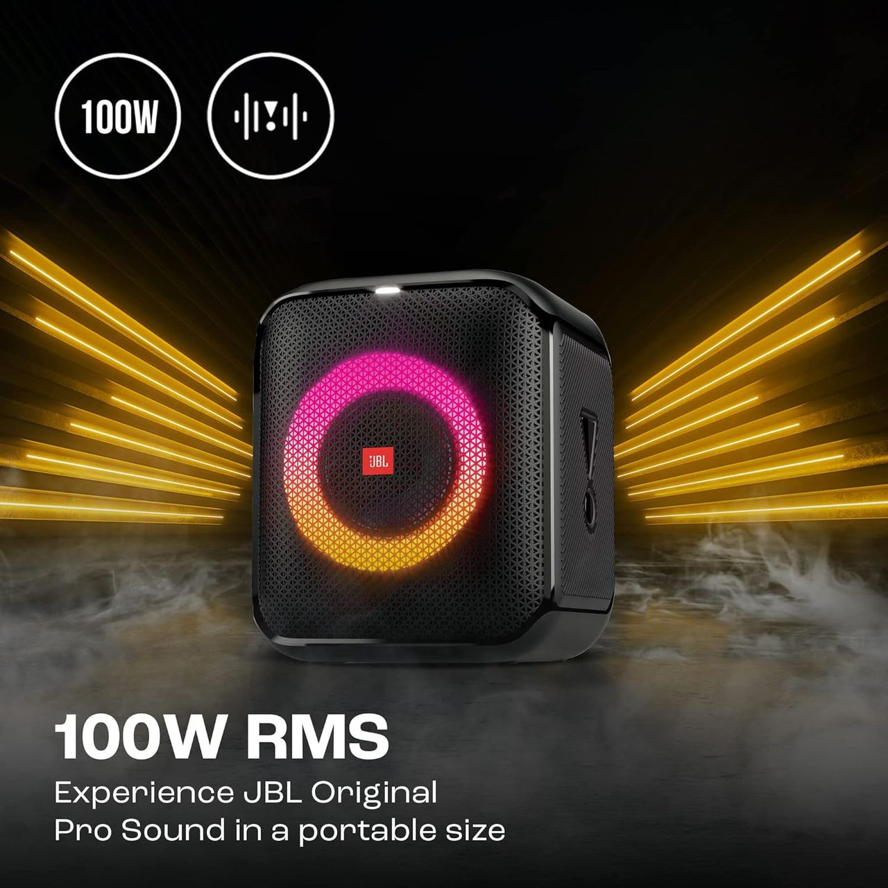 JBL Partybox Encore Essential | Portable Bluetooth Party Speaker (Black)