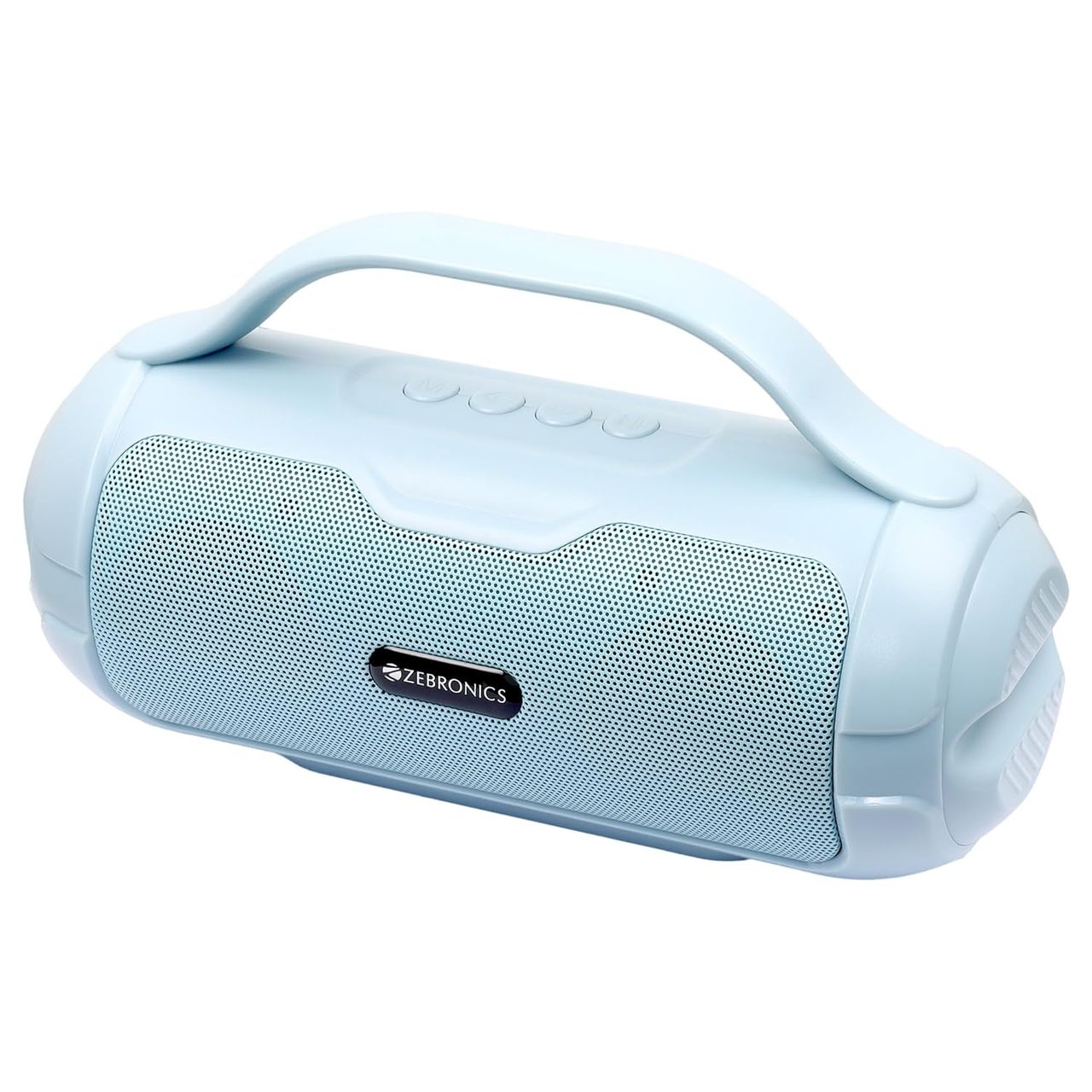 Zebronics Sound Feast 40 BT Speaker | 8W | Upto 16h Playback | Deep Bass | Call Function | Sky Blue