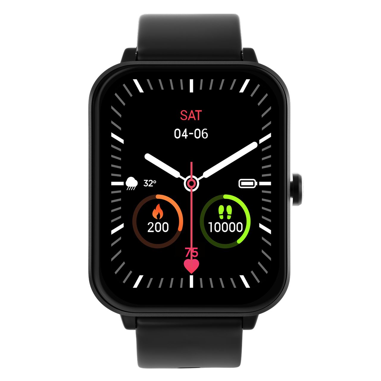 Fire-Boltt Ninja Calling Pro Plus Smartwatch | 1.83" Display | BT Calling - Black