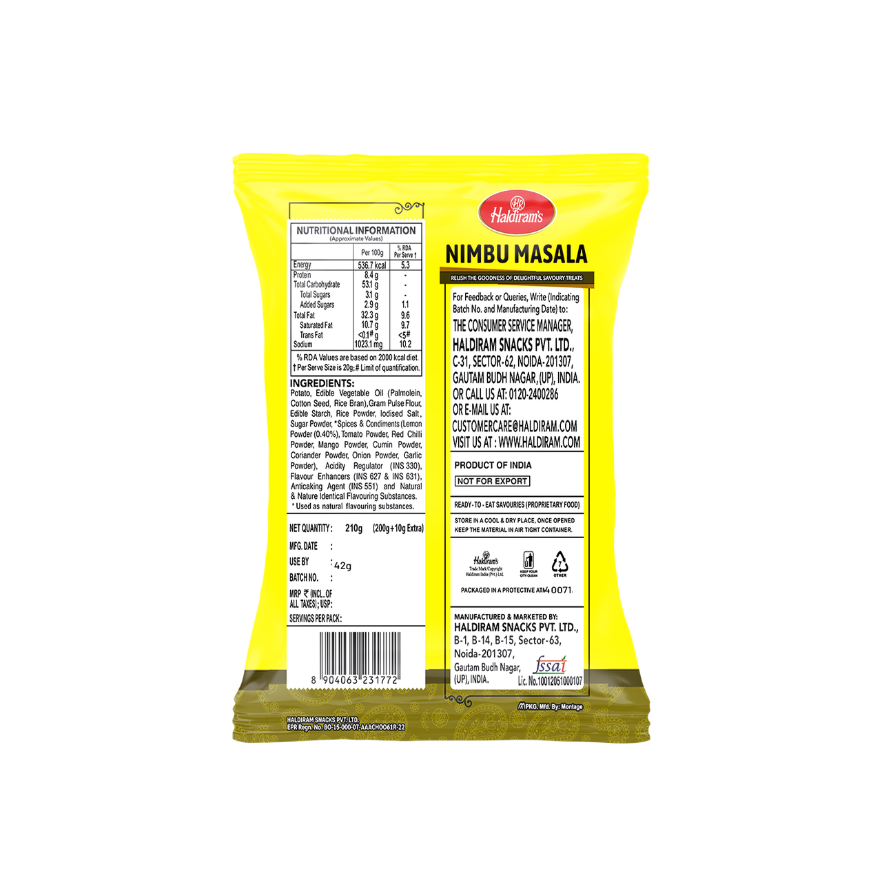 Haldiram's Nimbu Masala
