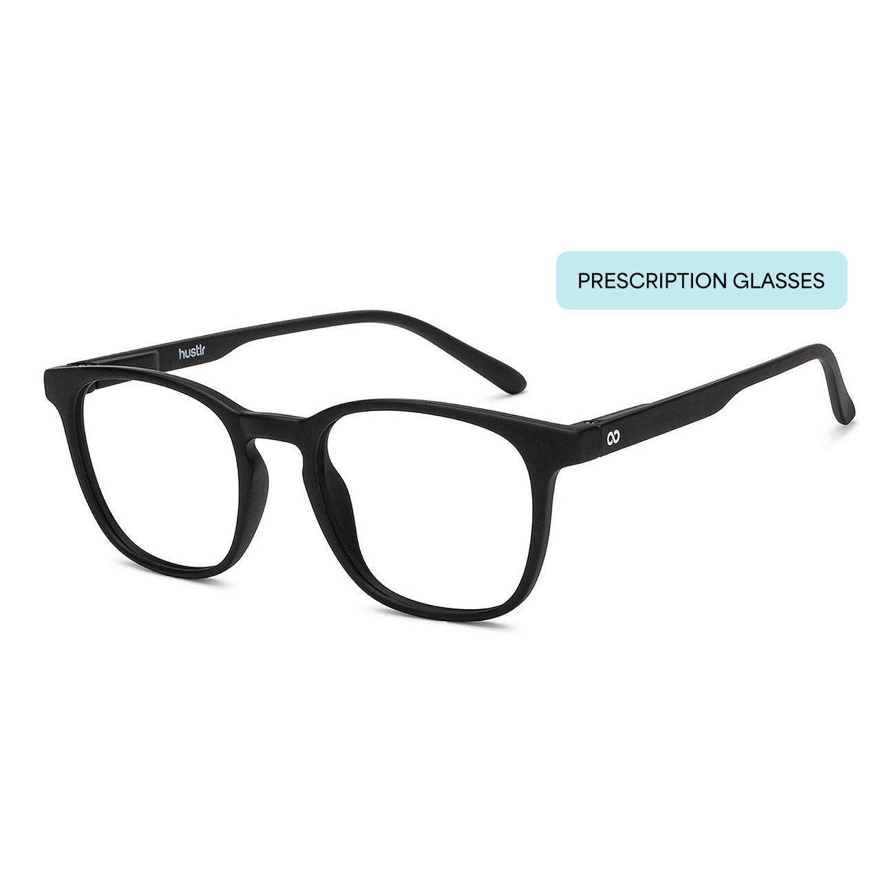 Hustlr Power by Lenskart Unisex TR90 Computer Glasses | Dark Night - M