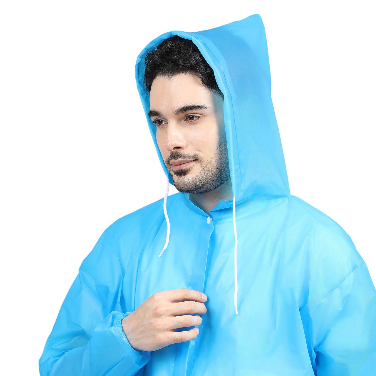 Citizen EVA Raincoat Poncho - Blue-CP04