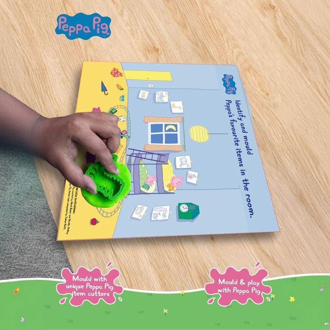 WinMagic Toys Playmagic Peppa Pig Shape N' Learn Dough Activity Set