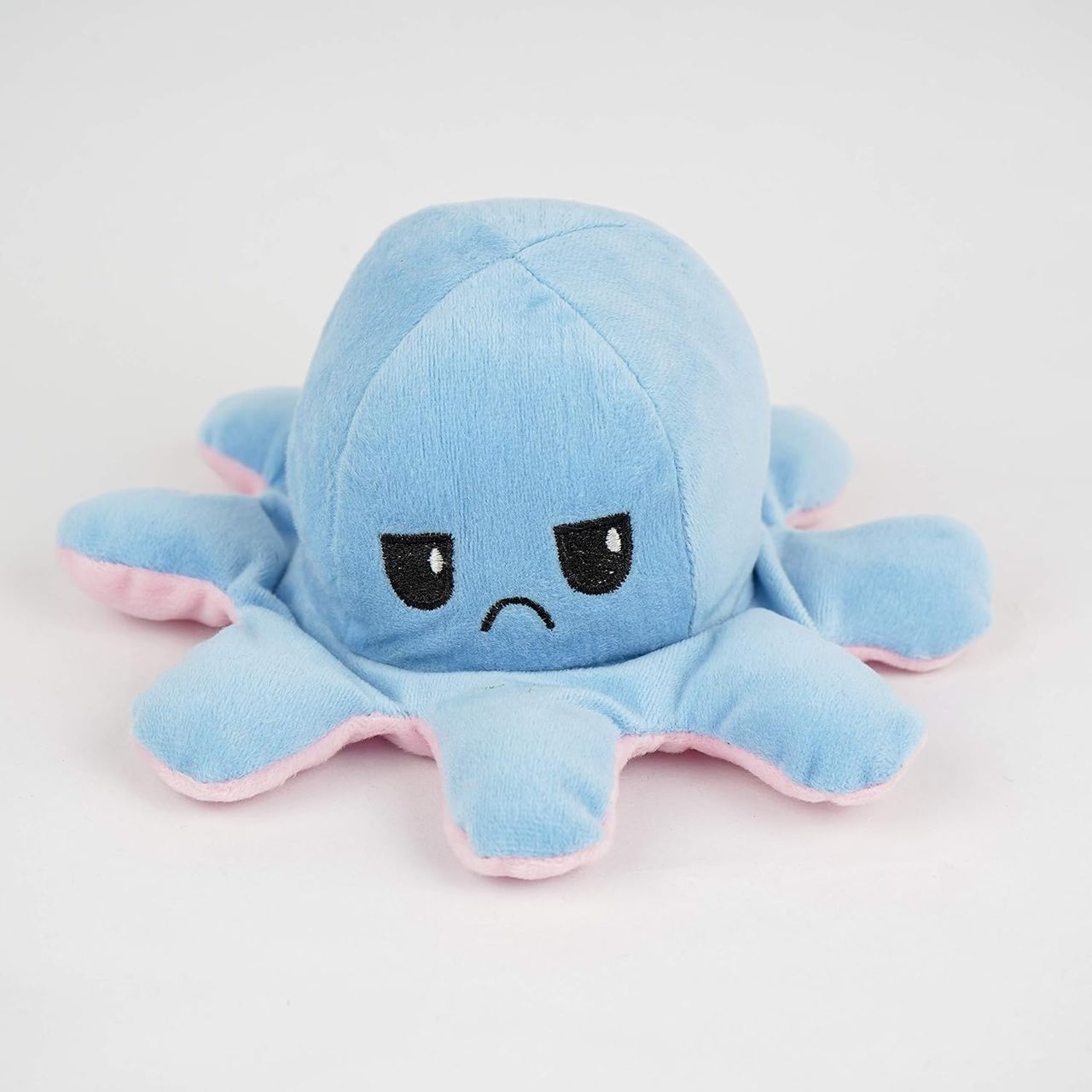 Fablue Octopus Reversible Sitting Plush Soft Toy Animal For Kids