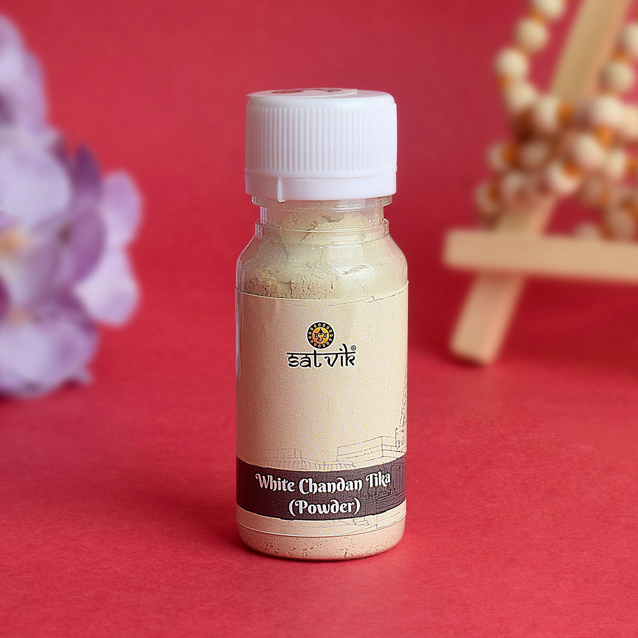 White Chandan/Gopi Chandan Tika (Safed Chandan Tilak) Powder