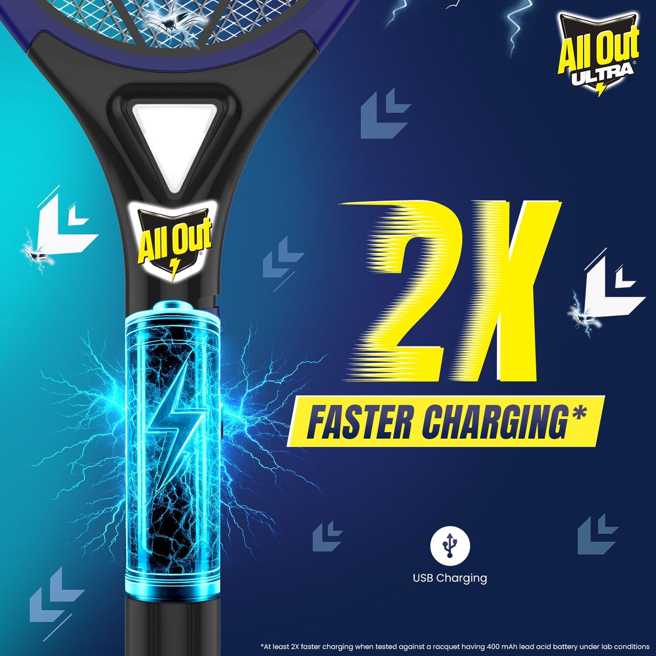 All Out Mosquito Kill Racquet