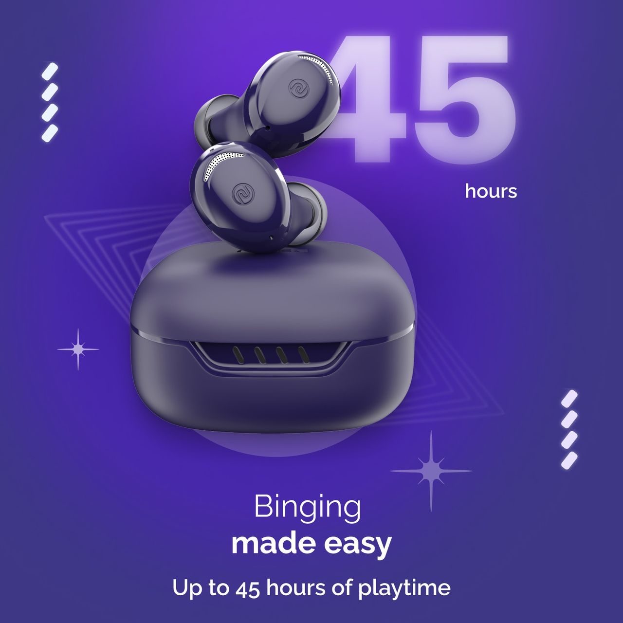 Noise Buds Trance Truly Wireless Earbuds - Space Blue