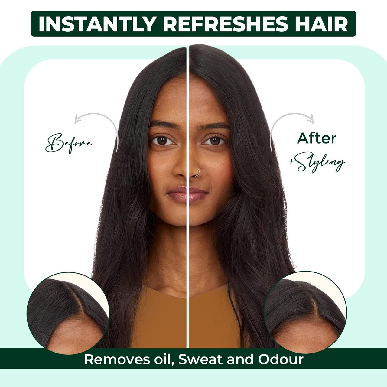 Sanfe Hair Volumizing Dry Shampoo Instantly Refreshes & Add Volume