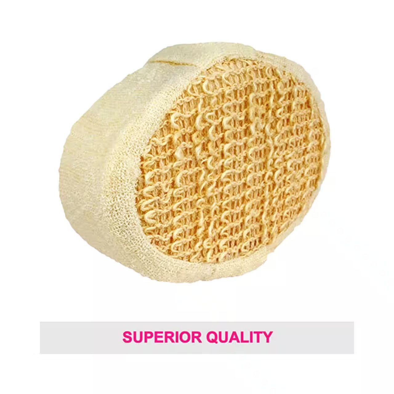 VEGA Sisal Sponge Relaxer For Remove Dead Cell, Softens And Gently Exfoliates, Small (Nba-3/8)