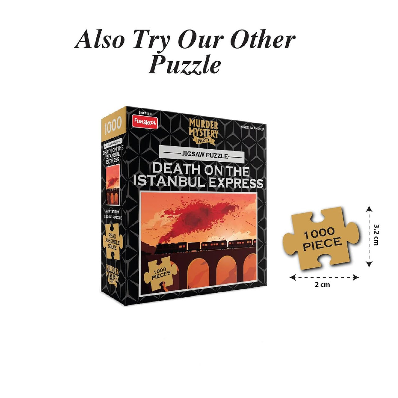 Funskool SHERLOCK HOLMES AND THE SPECKLED BAND - 1000 PCS PUZZLE-9600800